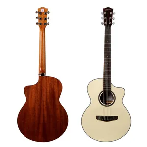 Deviser LK-13 High-glossy Guitar OEM Acoustic Guitar 40 Inch Guitar Wholesale Price Made in China for Sale thumbnail-4