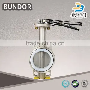 2016 DN200 Stainless Steel Online Shopping Wafer Butterfly Valve With Pin thumbnail-6