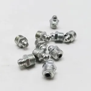Metric Hydraulic Grease Fittings - M6 M8 M10 Straight, 45 Degree, 90 Degree Angled Grease Fittings thumbnail-2