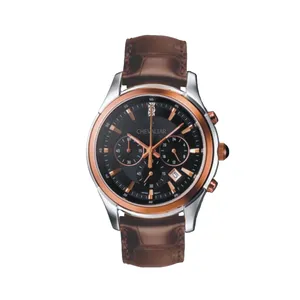 Stainless Steel Multi-function Women Watches Man Fashion Quartz Chronograph Watch thumbnail-1