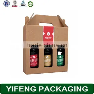 Craft Paper Packaging 6 Packer Beer Carrier In Paper thumbnail-1