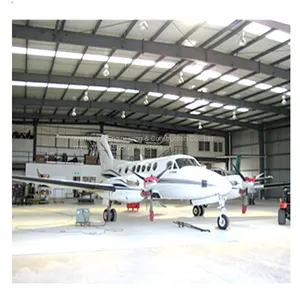Galvanized Roof Manufacture Space Frame Truss Airport Steel Structure Prefab Airplane Hangar thumbnail-2