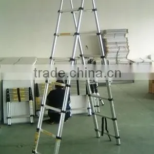 Aluminium Telescopic Ladder(with EN131 Certification) thumbnail-1