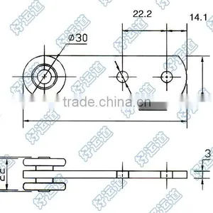 07124 Truck Zinc Plated Curtain Roller thumbnail-2