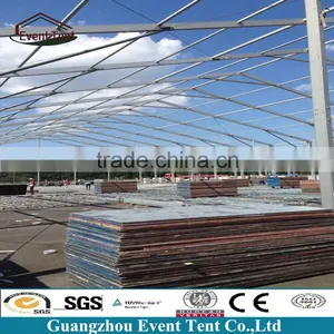 10x20m Colorful PVC Coated Polyester Warehouse Warehouse in Jakarta for Rental thumbnail-3