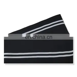 New Fashion High Quality Polyester Spandex Flat Rib Knit Fabric Ribbed Knit Garment Accessories Cuff Rib thumbnail-1