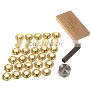12mm Steel Sliver Or Gold Tarpaulin Tarp Banner Craft Garment Eyelets Grommets With Washers thumbnail-1