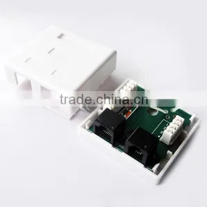 Dual Port Cat.5e and Cat.3 Surface Box thumbnail-1