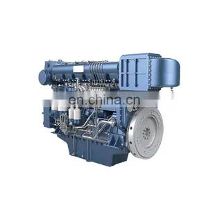 Hot Sale 456kw/1500rpm 6 Cylinders Weichai WHM6160C620-5 Marine Diesel Engine thumbnail-1