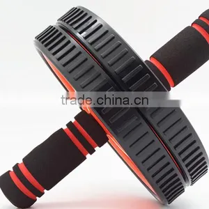 Fitness Equipment Double Wheel AB Wheel Roller With Mat thumbnail-3