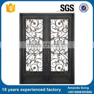 Skillful Manufacture Front Wrought Iron Door Grill Designs thumbnail-1