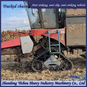 Modification of Rubber Track Chassis for Corn Harvesters to Prevent Derailment thumbnail-1