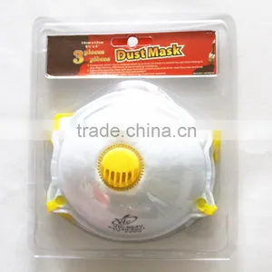 FFP1 FFP2 FFP3 Grade Moulded Cup CE Diposable Dust Masks thumbnail-1