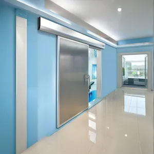 High Quality Hermetic Clean Room Automatic Sliding Door Airtight Clean Door for Hospital thumbnail-1
