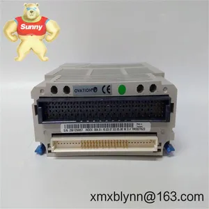 EMERSON 1C31122G01 – Ovation I/O Module for Reliable Process Signal Integration thumbnail-2