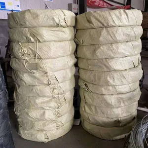 Hot Dip Galvanized Barbed Iron Wire Fabric Meter Price Barbed Wire Roll Thorny Rope for Fencing Trellis & Gates thumbnail-6