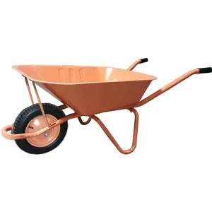 Wheelbarrow With Solid Tire for Landscaping and Farming thumbnail-5