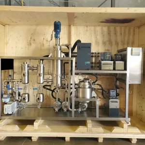 Lab1st Glass Short Path Wiped Film Molecular Distillation Machine Crude Oil Distiller Equipment System With Pumps Turnkey thumbnail-6