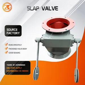 OEM Double Layer Counterweight Flap Valve Carbon Steel Air Lock For Cyclone Dust Collector Baghouse Ash Discharge CE Certified thumbnail-5
