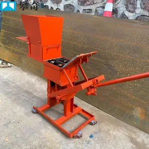 Earth Brick Machine Earth Block Machine Small Clay Brick Machine thumbnail-1