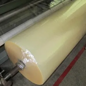 1620mm Width BOPP Adhesive Tape Jumbo Roll Gloss Clear Raw Material Roll thumbnail-1
