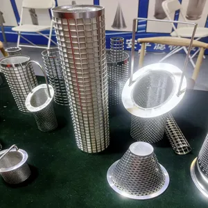 Stainless Steel Strainer Basket for Food Processing, 304 Grade, 0.3mm Mesh, 0.5mm Wire thumbnail-3