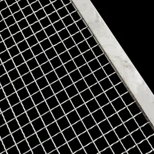 Square Stainless Steel Grill Mesh With Double Handles, Multi-Function Drying Mesh for BBQ & Oven thumbnail-5
