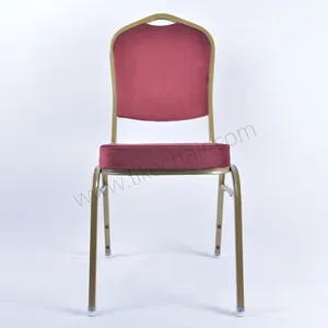 Fabric Traditional Modern Design Stackable Banquet Chairs for Commercial Use in Weddings and Hotels thumbnail-1