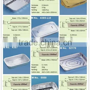 Packing Aluminum Square Tray Steam Full Pan thumbnail-3