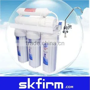 5 STAGE HOME DRINKING REVERSE OSMOSIS SYSTEM, ALL CLEAR HOUSINGS thumbnail-1