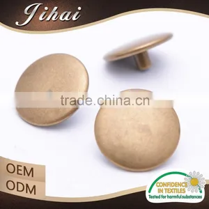 Nickel Free Metal Brass Spring Clip Buttons High Quality Magnetic Snap Button thumbnail-6