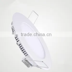 Factory Price 3W 4W 6W 12W Slim Round Ceiling LED Panel Light thumbnail-1