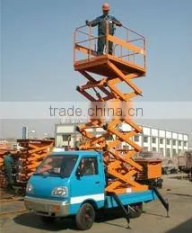 Hydraulic Car Mounted Scissor Lifter thumbnail-1