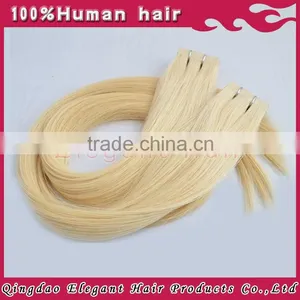 Wholesale Hair Salon Products,Raw Russsian Virgin Tape in Platinum Blonde Hair thumbnail-4