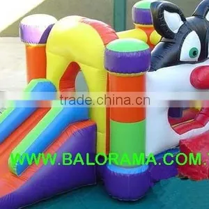 Inflatable Cat Bounce thumbnail-1