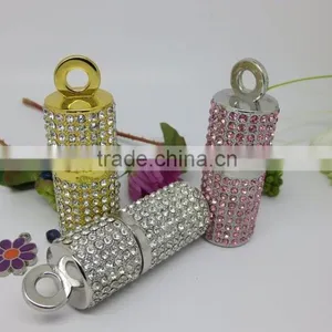 New Crystal Lipstick Jewelry 8GB USB 2.0Flash Memory Stick thumbnail-4