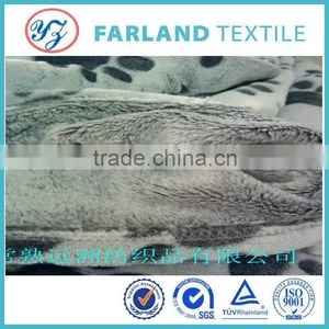 Cashmere Blanket Fabric Soft Brighten 100%polyester Fabric thumbnail-1