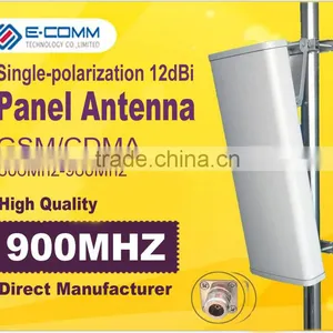 Hot Sale!! 824-960MHZ 12dBi GSM Panel Sigle-polarization Antenna for Wireless Cellular Phone Base Stations/repeater Stations thumbnail-1