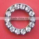 10mm Strap Round Rhinestone Buckle thumbnail-1