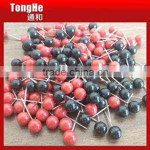 Colorful Plastic Ball Map Pins thumbnail-2