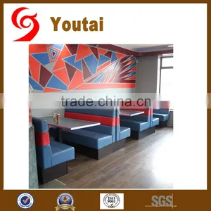 Wholesale Custom Leather Banquette Restaurant thumbnail-5