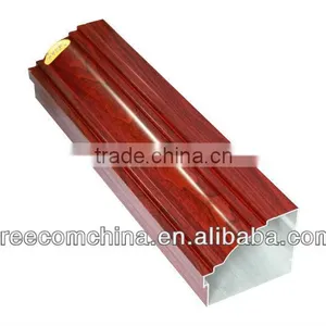Wood Grain Aluminum Profile for Windows And Door thumbnail-1