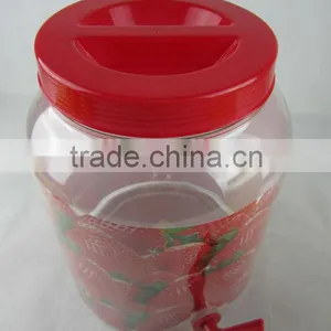 2.38gallon Large Capacity Beverage Dispenser BPA Free PET Packing Container thumbnail-5