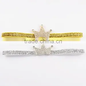 New Baby Crown Headband Toddler Headband Baby Diamond Crown Hair Band Wh-1747 thumbnail-1