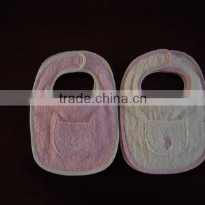 Cotton Terry Baby Bibs thumbnail-1