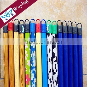Eucalyptus Wooden Brush Handle With PVC Coated thumbnail-3