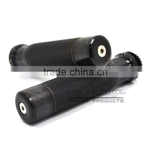 BJ-HB-052 7/8'' CNC Aluminum Rubber Motorcycle Handlebar Grips thumbnail-2