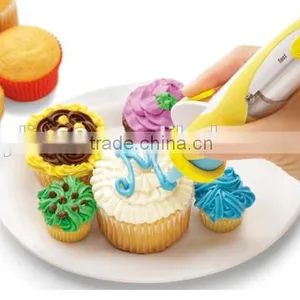 Electric Cake Decorating Pen Battery Operated Frosting Deco Pen Quality Choice thumbnail-5