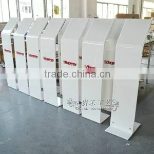 2015 New White Color Magazine Display Stand, Acrylic Sign Stand thumbnail-4