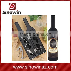 Colorful Glass Shaped Gift Wine Opener Set thumbnail-4